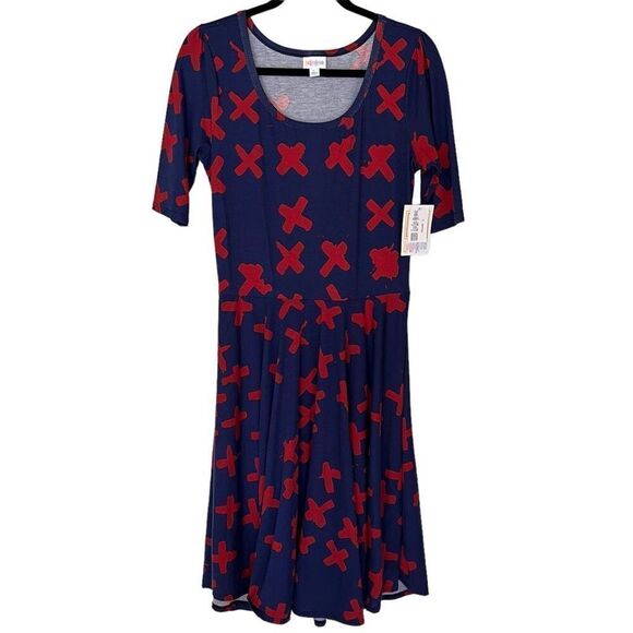 Lularoe Nicole Dress - Size Large - Picture 1 of 7
